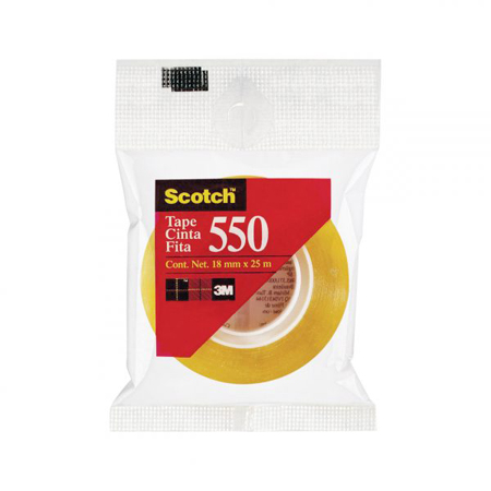 3M Scotch 550 z 1/2Tx25m , Adhesive Tape, , z, Adhesive Tape, O, panfix