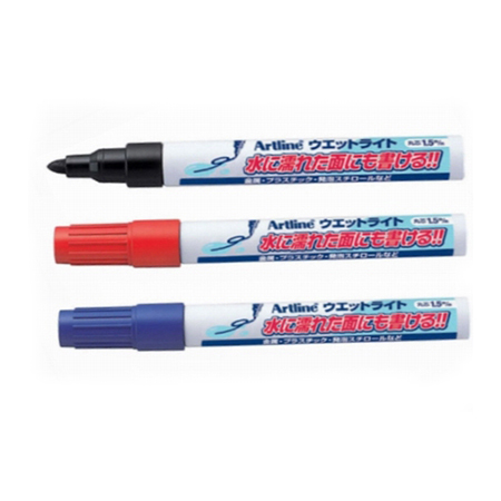 Artline K-47N 防水記號筆(1.5mm) 箱頭筆 油性筆 記號筆 Sign Pen Permanent Marker pen