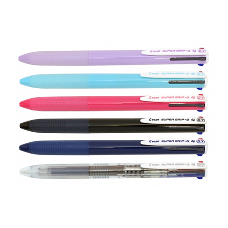 PILOT ʼֵP BKSG-35F Super Grip G4 SFl (4/0.7mm) PILOT ʼֵPhⵧ Multi color pens 4ⵧ 4l |l |ⵧ