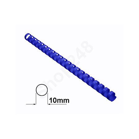 q˽A4-21 10mm (55) (100/) v˽, Plastic Binding Ring, v˥Ϋ~, Binding Accessories, binding coil, q˽