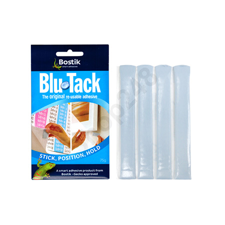 Bostik Blu-Tack 泥膠貼 (75g/ 藍色) 寶貼,萬用膠,寶貼萬用膠,blue tape,bostick,泥膠貼 Sticky Tack, Adhesive Tape 藍寶貼 blue tack