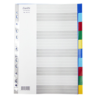 BANTEX 6010 A4 膠質顏色索引分類(10級)