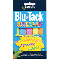 Bostik Blu-Tack 寶貼 萬用膠 (彩色) 75g