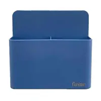 磁性白板筆收納盒(寶藍色/125Wx42Dx120Hmm)