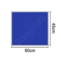 單面鋁邊布面報告板 (60W x 45H)cm