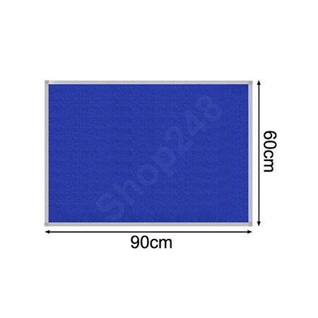單面鋁邊布面報告板 (90W x 60H)cm 報告板 布面板 notice pin Textile board