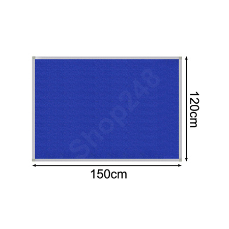 單面鋁邊布面報告板 (150W x 120H)cm 報告板 布面板 notice pin Textile board