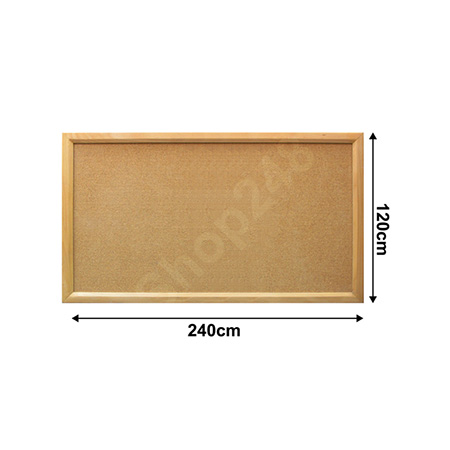 ѤQO  (240Wx120H)cm QO, CorkBoard, iO, noticeboard, notice Boards, pinboard, GiO cork board