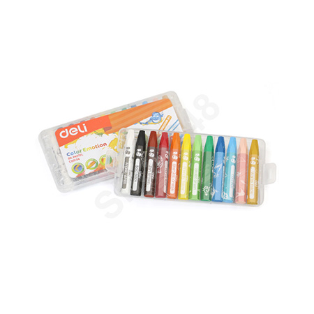 Deli E20104 Oil Pastel m (12)  Crayon