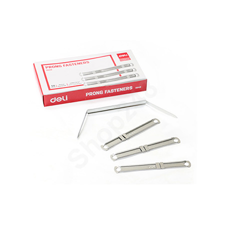 Deli 5549 ֳK Metal paper fastener (50 pcs) metal paper fasteners