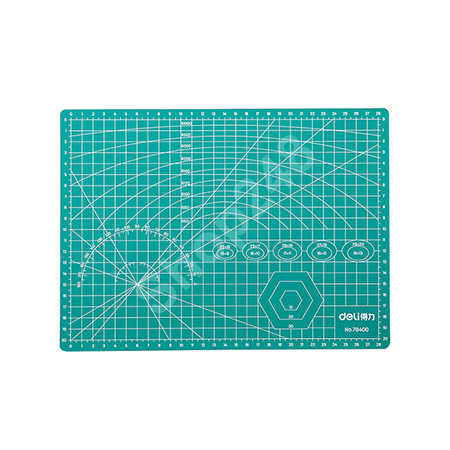 Deli 78400 ιԪO (/A4) paper cutting mat pad ɪO ɤM M