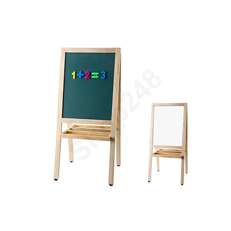 Deli 7897 A型兒童雙面畫板(白板+粉筆綠板 / 900x420mm) -