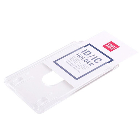 Deli 8319 zҥwdM name badge,card holder,¾M,WM, Name Card Storage, Plastic Card Holder,M