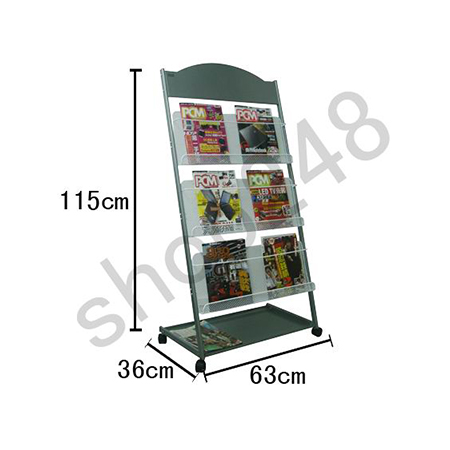 Deli 9308 Th׭x[(63Wx36Dx115H)cm x[, Magazine Stand, xs[, magazine rack