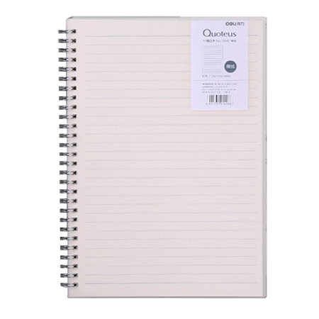 Deli LB-580 zu鵧Oï (u/B5/80) Oï, |pΫ~, Notebook, Account Book, wï, Hard Cover Book