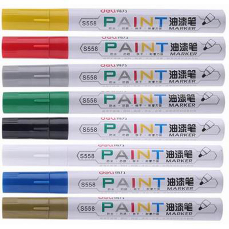 Deli S558 oʺo (ʩC/2mm) o Paint Marker