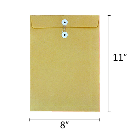 雞眼封牛皮紙啡色公文袋8吋x11吋(50個裝) brown envelope,信封公文袋, Envelopes, 啡色公文袋, Brown Envelope