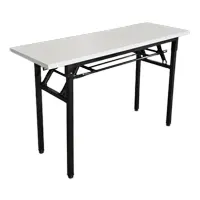 簡約摺疊式桌子(1200Lx400Dx750H)(灰色)