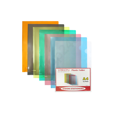 VISION A4 zM (12Ӹ) ֳ Plastic Files Folders E310