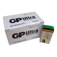GP Ultra 鹼性電池 Alkaline (9V / 10粒裝)