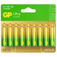 GP Ultra 鹼性電池 Alkaline (2A / 18粒裝)