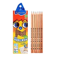 MARCO 610 兒童學前三角粗身鉛筆 (6支裝)