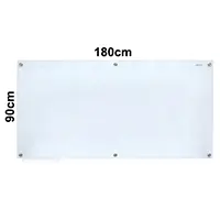Magnetic Tempered Glass Whiteboard 磁性玻璃白板 (180x90cm)