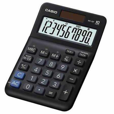 Casio MS-10F 桌面計算機 (10位) casio calculator,桌面計算機,Desktop Calculator, 計數機