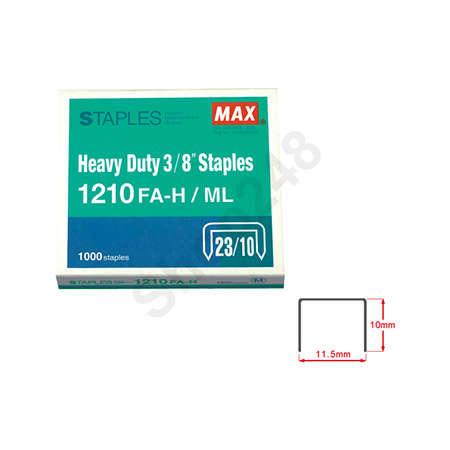 Max 1210FA-H Ѱv (23/10) (1,000T/) staples ѭq,Ѱv, Staplers
