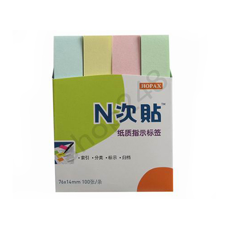 NK 4ƶK(76x14mm/100ix4) ƶKXJ, Post it, Stick notes sticker