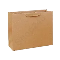 環保牛皮紙袋 260g(橫式 / W32 x H26 x D11.5cm)(10個裝)