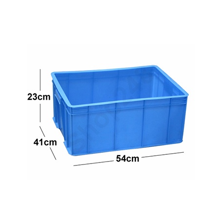 可疊式存放膠箱(中號物流箱-W54xD41xH23cm) 