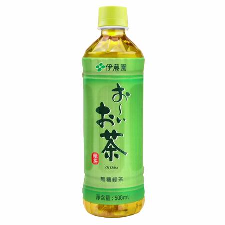 伊藤園 無糖綠茶 (支庄 / 500ml) tea 綠茶飲品 drinks