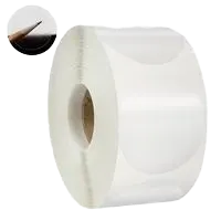 圓形透明膠貼紙(直徑25mm/500個裝)