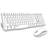 Rapoo X1800S PRO 無線滑鼠鍵盤套裝(白色)