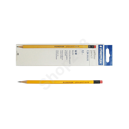 STAEDTLER 施德樓 134 黃杆鉛筆(12支裝) 鉛筆及彩色鉛筆 Pencil and Colour Pencils, Pencil, colour pencils