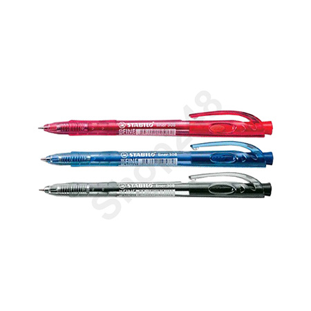 Stabilo ZJP liner 308F wl (0.5mm) wl Retractable Ball Pen