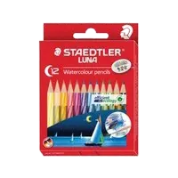 STAEDTLER 施德樓 Luna 帆船木顏色鉛筆 (12色/短裝)