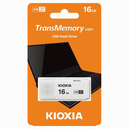 KIOXIA TransMemory Oд (16GB/USB3.2) Memory Card, Memory Stick OХd,UL, Υ CD-R, CD-RW, DVD-R, DVD-RW