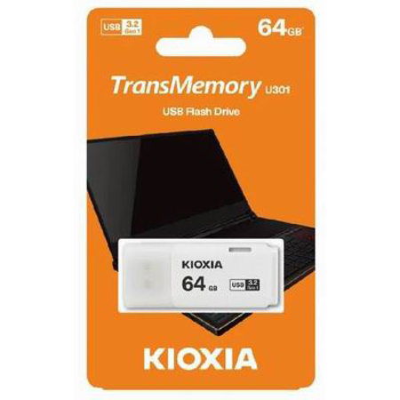 KIOXIA TransMemory Oд (64GB/USB3.2) Memory Card, Memory Stick OХd,UL, Υ CD-R, CD-RW, DVD-R, DVD-RW