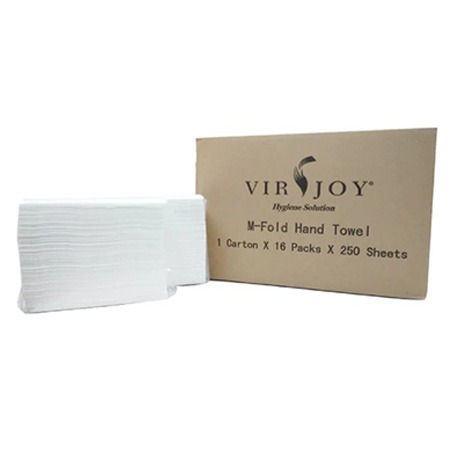 Virjoy M-Fold Hand Towel 抹手紙 ( 250張) tissue,紙巾及廁紙Paper Towels and Tissues