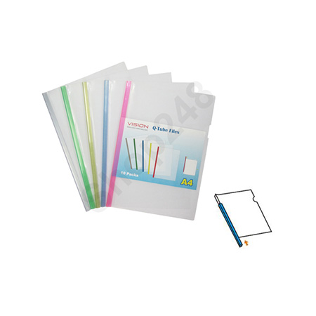 VISION A4 Qmz (10Ӹ) folder,BzΫ~, Files & Filing Accessories, ֳ, Plastic Files & Folders