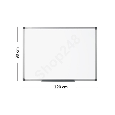 VISION 簡薄型單面磁性白板 (120Wx90H)cm VISION magnitic White board Whiteboard 磁性鋁邊單面白板 wytebord