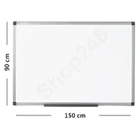 VISION 簡薄型單面磁性白板 (150Wx90H)cm
