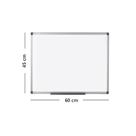 VISION 簡薄型單面磁性白板 (60Wx45H)cm magnitic White board Whiteboard wytebord 磁性白板 鋁邊白板 單面白板