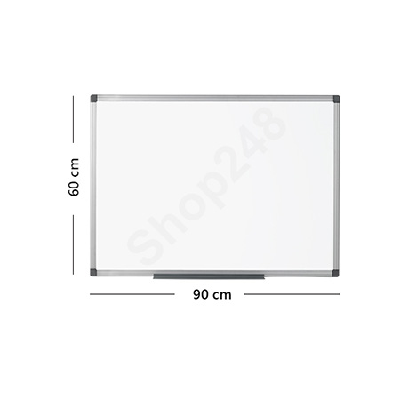 VISION 簡薄型單面磁性白板 (90Wx60H)cm VISION magnitic White board Whiteboard 磁性鋁邊單面白板 wytebord