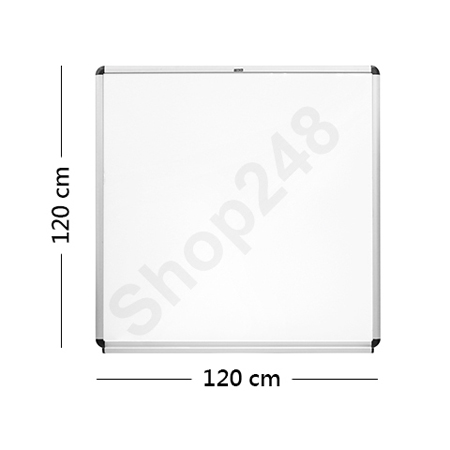 單面磁性搪瓷白板 (120Wx120H)cm magnitic Enamel Whiteboard white board 磁性鋁邊單面搪瓷白板