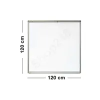 堅固型單面磁性搪瓷白板 (120Wx120H)cm