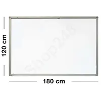 堅固型單面磁性搪瓷白板 (180Wx120H)cm