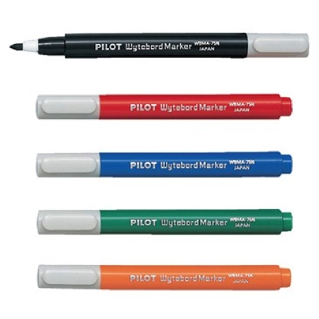 PILOT 百樂牌 WBMA-7SN 膠杆白板筆(幼嘴0.9-1mm) 水性筆 wytebord Whiteboard Marker pens 白板筆 水筆